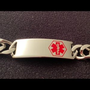 Brand New, Medical Alert Bracelet